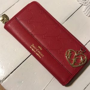 Red Juicy Couture Wallet New without tags